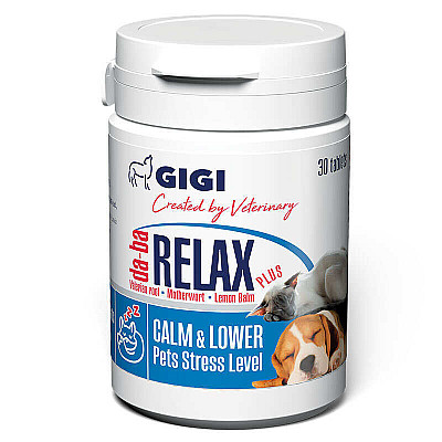 Gigi (Гігі) da-ba Relax Plus - Ветеринарний препарат для заспокійливої та протистресової дії для тварин