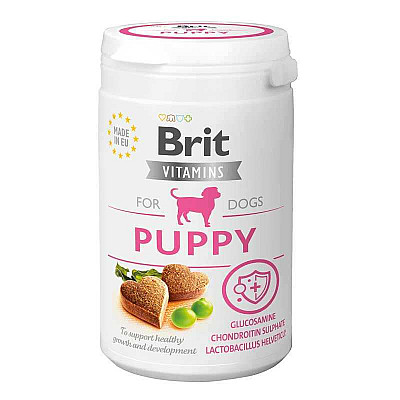 Вітаміни для цуценят Brit Vitamins Puppy для здорового розвитку