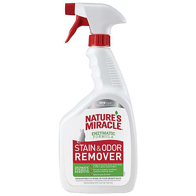 Nature's Miracle (Нейчерс Міракл) Stain&Odor Remover - Універсальний винищувач плям і запахів від котів