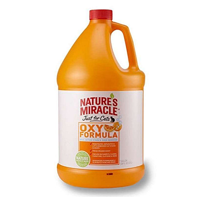 Nature's Miracle (Нейчерс Міракл) Set-In Stain Destroyer Oxy Formula - Винищувач плям і запахів "Оранж-Оксі" для котів