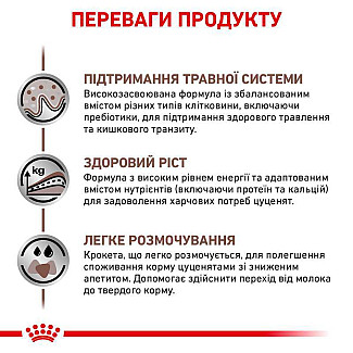 Лікувальний корм для цуценят Royal Canin Gastrointestinal Puppy при порушені травлення, 1 кг