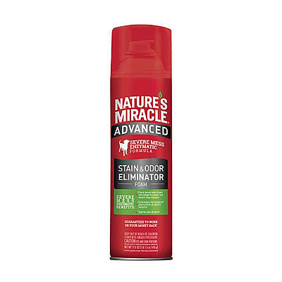 Nature's Miracle (Нейчерс Міракл) Stain & Odor Eliminator Foam - Знищувач плям і запахів собак з посиленою формулою