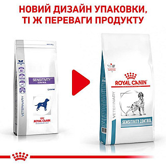 Лікувальний корм з качкою для собак з харчовою алергією Royal Canin Sensitivity Control, 1.5 кг
