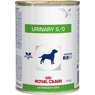 Лікувальні консерви для собак при сечокам'яній хворобі Royal Canin Urinary S/O, 410 г