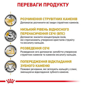Лікувальний корм для собак малих порід при захворюваннях нижніх сечовивідних шляхів Royal Canin Urinary S/O Small Dog, 1.5 кг