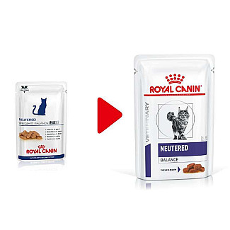 Консерви для котів і кішок з надлишковою вагою до 7 років Royal Canin Neutered Weight Balance , 85 г