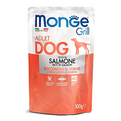 Monge (Монж) Dog Grill Salmone - Консервований корм з лососем для дорослих собак