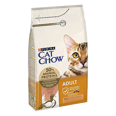 Сухой корм Purina Cat Chow Adult Duck с уткой для котов
