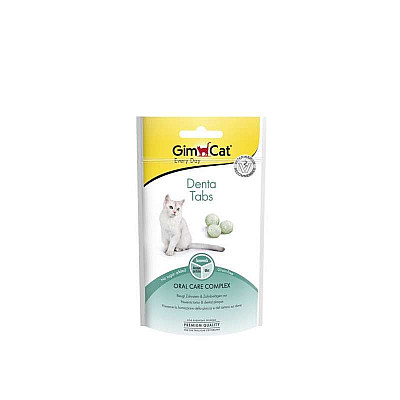 GimCat (ДжимКет) Every Day Denta-Tabs - Таблетки для котів для поліпшення стану зубів