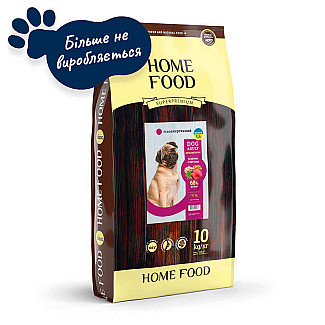 Сухий корм для собак дрібних і середніх порід Home Food (Хоум Фуд) DOG ADULT MINI/MEDIUM Гіпоалергенний «Телятина з овочами», 1.6 кг
