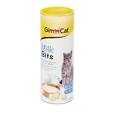 GimCat (ДжимКет) MilkBits - Ласощі для котів вітамінізовані з молоком