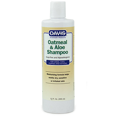 Davis Oatmeal Aloe Shampoo гипоаллергенный шампунь для собак и котов, концентрат