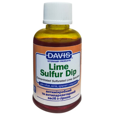 Davis Lime Sulfur Dip антимікробний і антипаразитарний засіб для собак і котів, концентрат