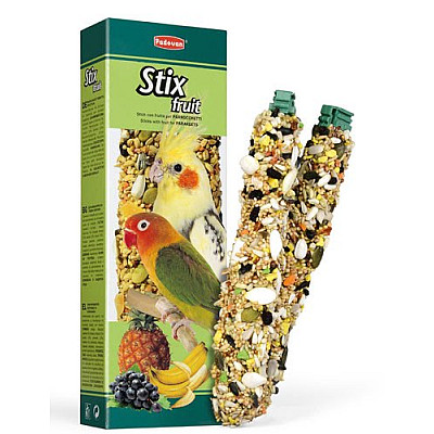 Padovan STIX FRUIT parrocchetti  Дополнительный корм для средних попугаев