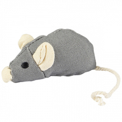 Flamingo Natural Fun Mouse ФЛАМИНГО МЫШЬ экологическая игрушка с кошачьей мятой для кошек