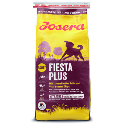 Сухий корм для дорослих собак Josera Fiesta Plus (Фієста Плюс) з лососем і птицею