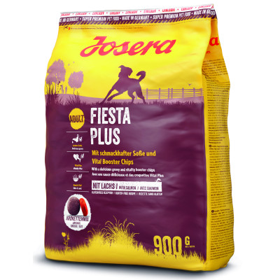 Сухий корм для дорослих собак Josera Fiesta Plus (Фієста Плюс) з лососем і птицею