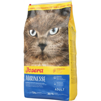 Сухий корм  гіпоалергенний для котів, які страждають харчовою непереносимістю Josera Marinesse з лососем