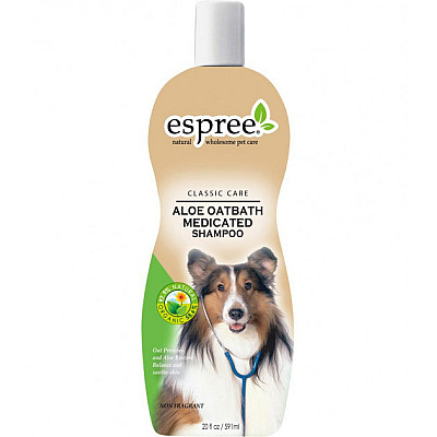 Espree Aloe Oat bath Medicated Shampo - Шампунь з протеїнами вівса та алое віра