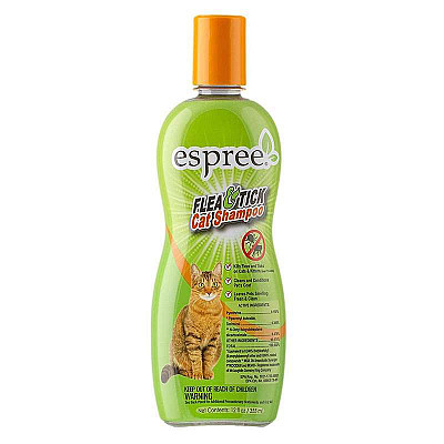Espree Flea and Tick Cat Shampoo - Репелентний шампунь для котів