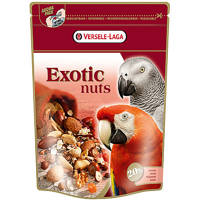 Versele-Laga Prestige Premium Parrots Exotic Nuts Mix ВЕРСЕЛЕ-ЛАГА ЭКЗОТИЧЕСКИЕ ОРЕХИ зерновая смесь с  орехами корм для крупных попугаев