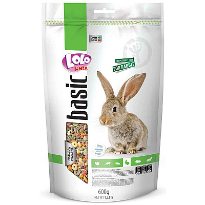 Повнораційний корм Lolo Pets Foody For Rabbit для кролика