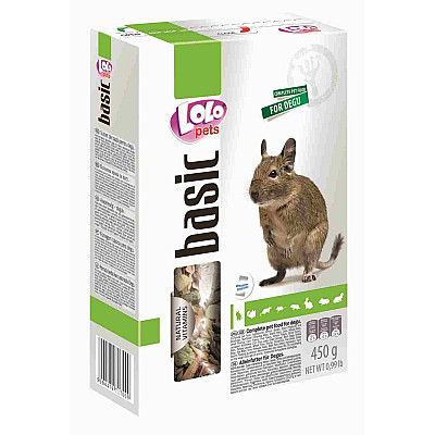 Повнораційний корм LoLo Pets для дегу