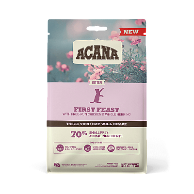Сухий корм для кошенят Acana First Feast Kitten з куркою та оселедцем