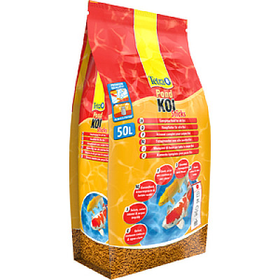 Tetra POND KOI Sticks у гранулах для ставкових риб (карпів Кої), 7.5 кг