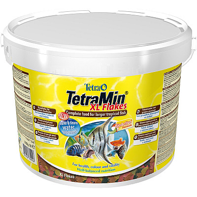 TetraMin XL Flakes 10 літрів (відро) Тетра Мін Великі пластівці