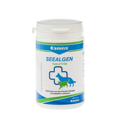 Canina (Каніна) Seealgen Сеалген у таблетках- поліпшення пігментації - добавка для собак та котів