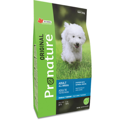Pronature Original Dog Chicken Oatmeal ПРОНАТЮР ОРИДЖИНАЛ КУРИЦЯ З ОВСЯНОЮ МОКОЮ корм для собак