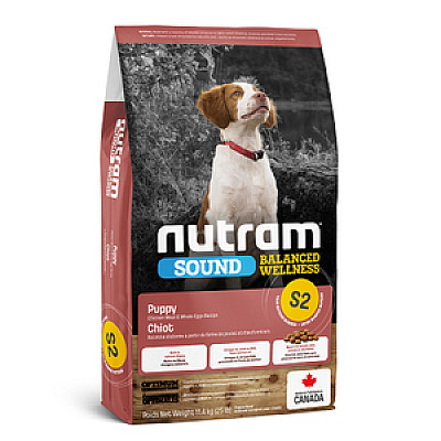 Сухий корм для собак S2 NUTRAM SOUND Натуральний корм для цуценят Для цуценят