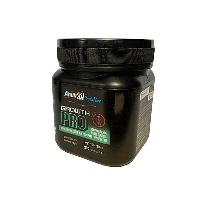 Вітаміни AnimAll VetLine Growth PRO для середніх порід собак 1 г