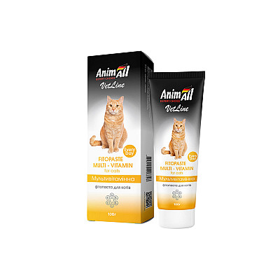 Фітопаста AnimAll VetLine Multivitamin для котів