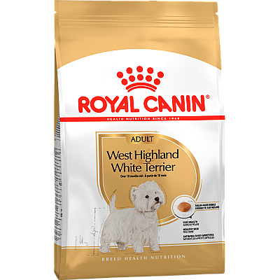 Сухой корм для собак породы вест хайленд уайт терьер  Royal Canin West Highland White Terrier Adult 