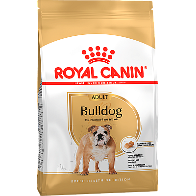 Сухий корм для собак породи бульдог Royal Canin Bulldog Adult 