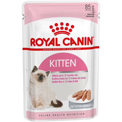 Консерви для кошенят до 12 місяців Royal Canin Kitten паштет