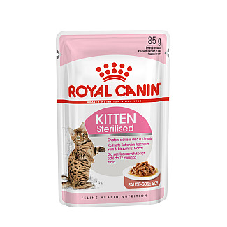 Royal Canin KITTEN Sterilised консервы для стерилизованных котят до 12 месяцев, 85 гр