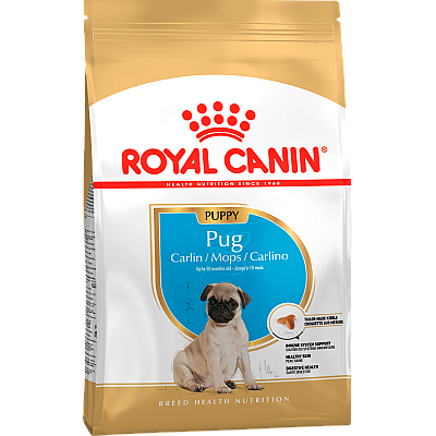 Сухий корм для цуценят мопса Royal Canin Pug Puppy 