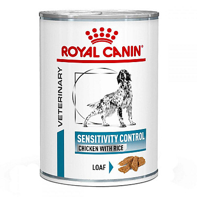 Лікувальні консерви для соба Royal Canin Sensitivity Control з куркою при харчовій алергії