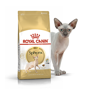 Royal Canin SPHYNX ADULT сухой корм для взрослых кошек породы Сфинкс, 2 кг