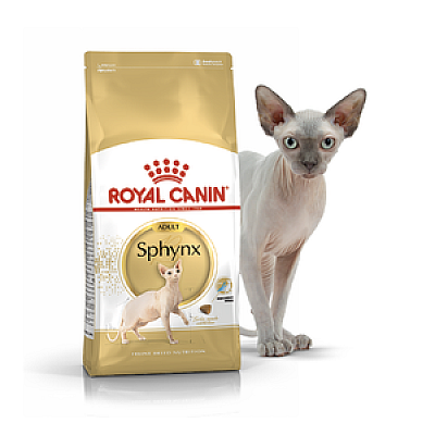 Сухой корм для взрослых кошек породы Сфинкс Royal Canin Adult Sphynx