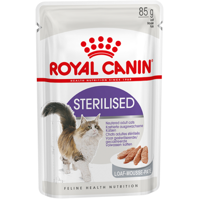 Консерви для стерилізованих кішок Royal Canin Sterilised паштет
