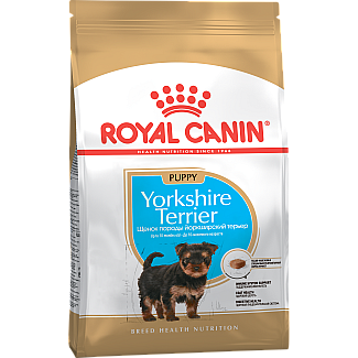 Royal Canin Yorkshire Puppy сухой корм для щенков породы йорширский терьер до 10 месяцев, 0.5 кг
