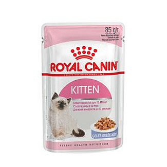 Royal Canin KITTEN INSTINCTIVE IN JELLY консервы в желе для котят до 12 месяцев, 85 гр