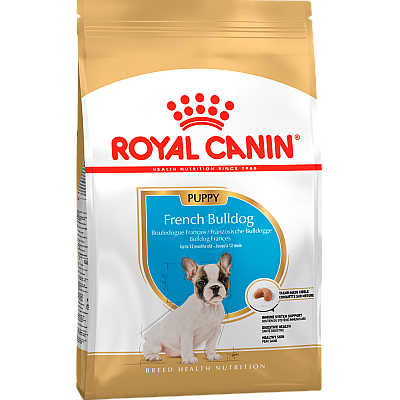 Сухий корм для цуценят породи французький бульдог  Royal Canin French Bulldog Puppy