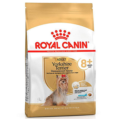 Сухой корм для пожилых собак породы йоркширский терьер Royal Canin Yorkshire Terrier Ageing 8+ 