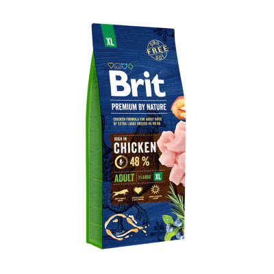 Brit Premium Adult XL Chicken Сухой корм для взрослых собак гигантских пород