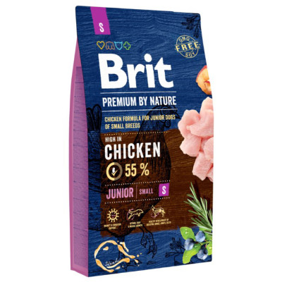 Brit Premium Junior Small Сухой корм для щенков и юниоров малых пород
